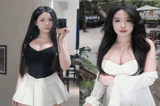 Check hàng em Giang bím hồng trắng nõn - gyxmesvu.co.uk